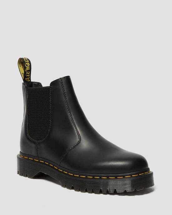 Botas Chelsea Dr. Martens 2976 Bex Smooth Hombre Negros MX-57280
